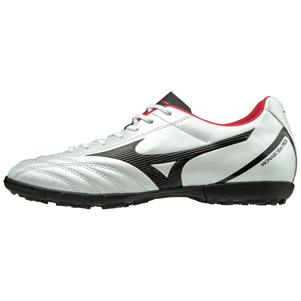 Mizuno Monarcida Neo Select AS Férfi Focicipő Fehér/Fekete/Piros ADS065392